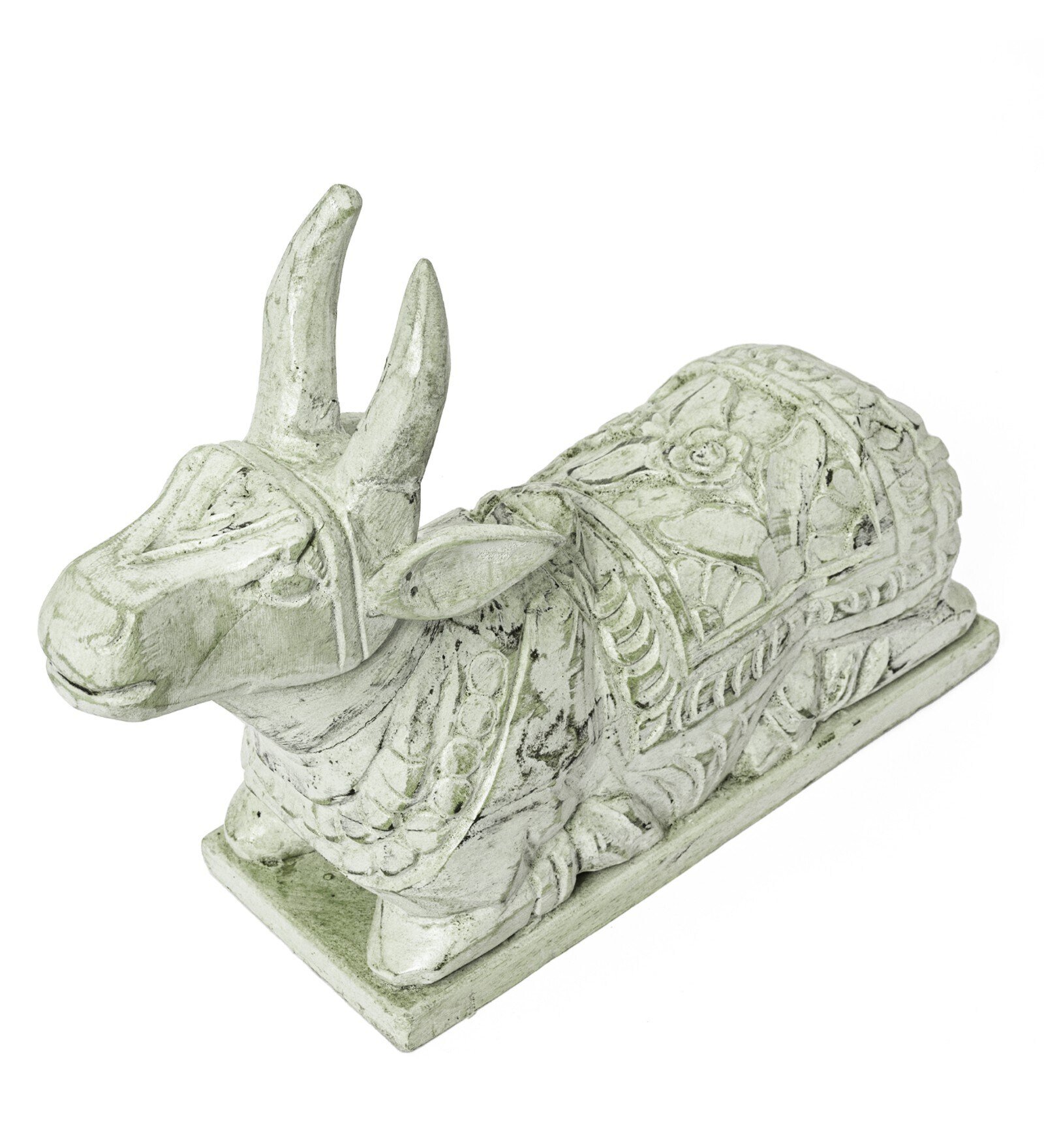 Nandi White Wood Figurine